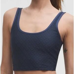 NWT Lululemon Textured Mesh Tennis Tank - Size XXS